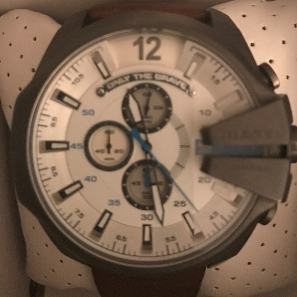 Diesel watch. Large face. Made well.